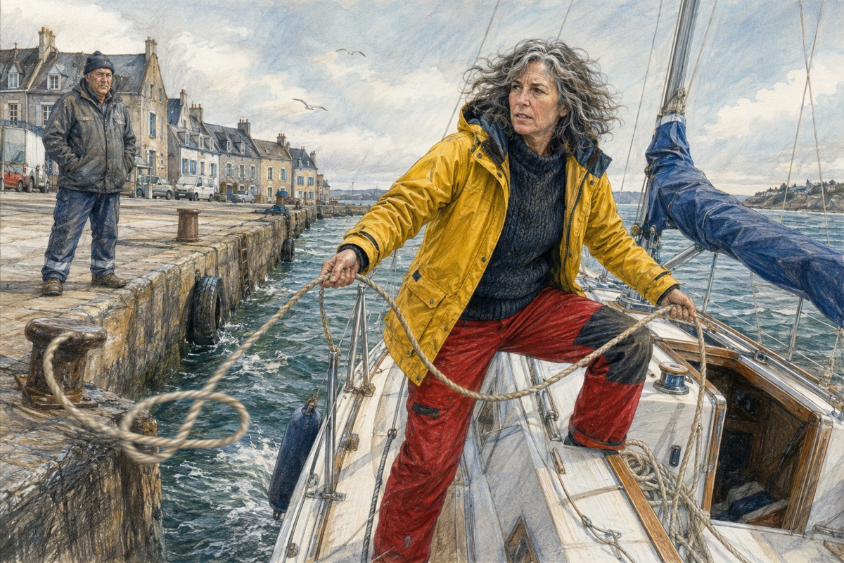 Illustration de la lettre « Larguons les amarres »