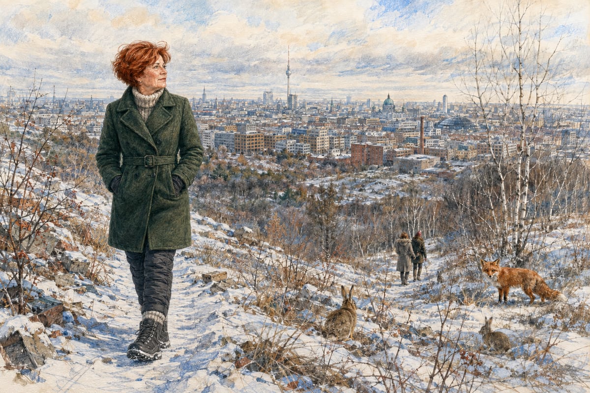 Illustration de la lettre « Enfin la neige ! »