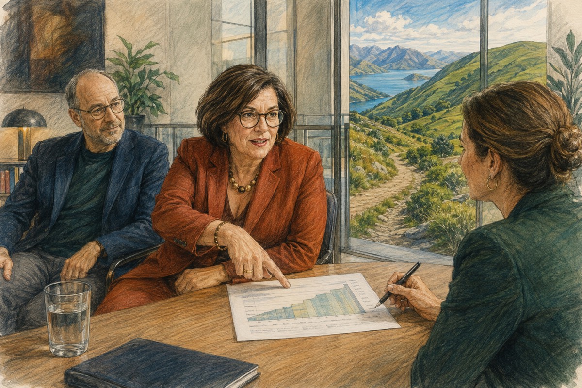 Illustration de la lettre « Parlons argent, pour une fois »
