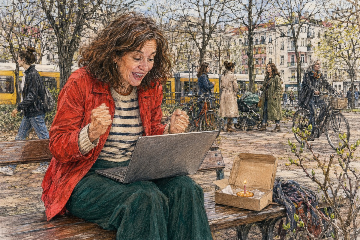 Illustration de la lettre « Bon anniversaire LNF »
