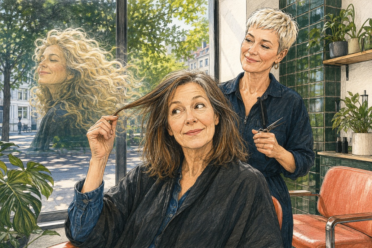 Illustration de la lettre « Sortir mes cheveux du bois ? »