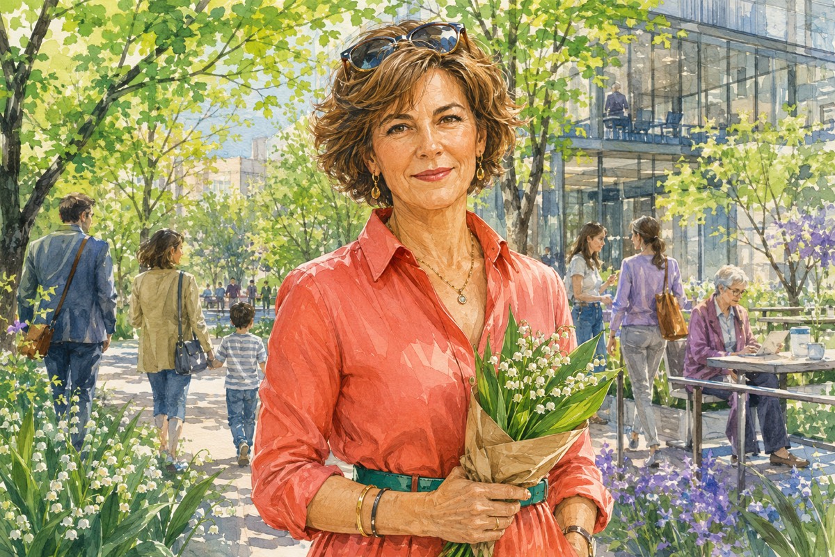 Illustration de la lettre « Le 1er mai, déjà »