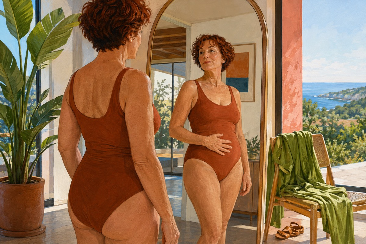 Illustration de la lettre « Nudité »