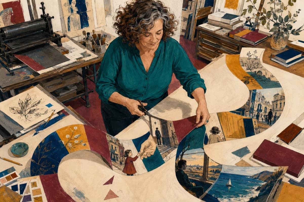 Illustration de la lettre « On écrit sans cesse notre histoire »