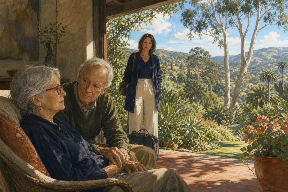 Illustration de la lettre « Back in San Francisco »
