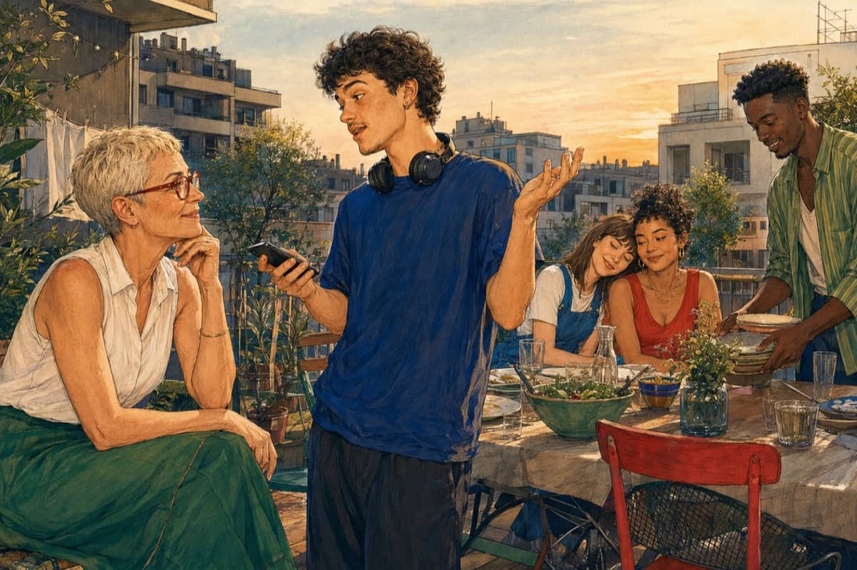 Illustration de la lettre « Les nouvelles manifestations de l’amour »