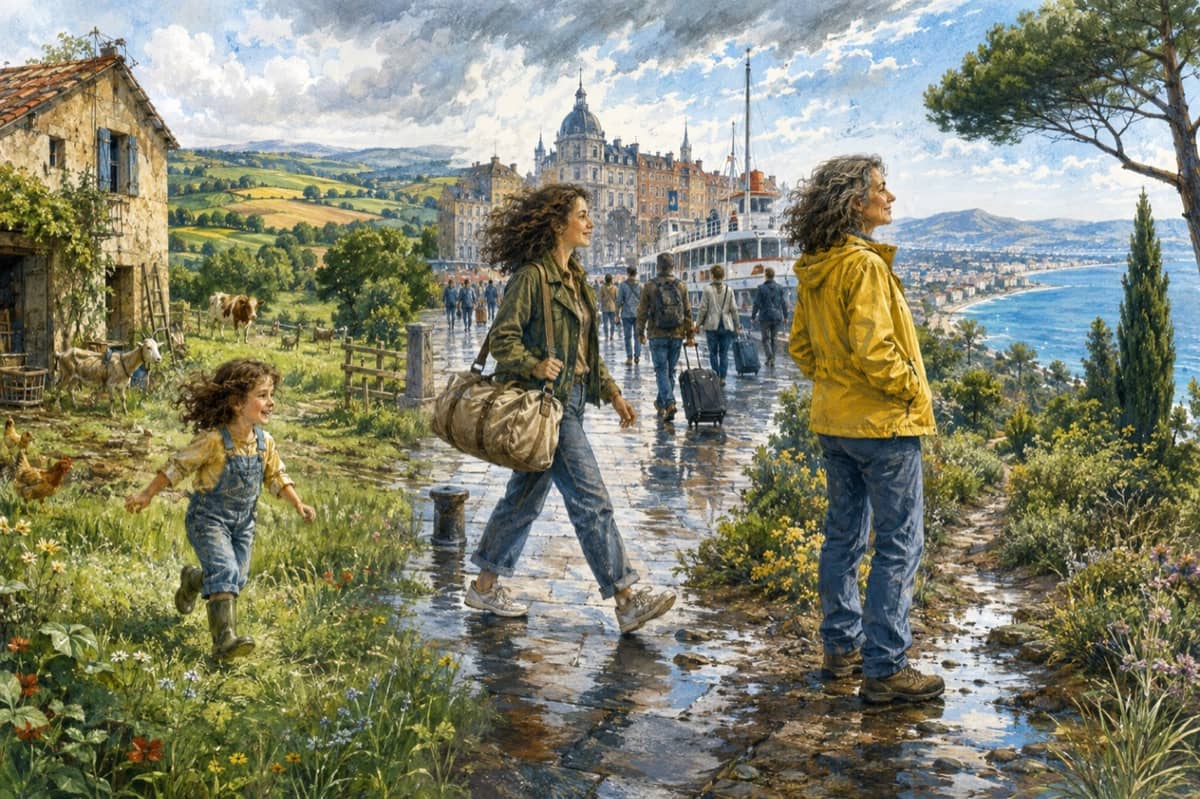 Illustration de la lettre « Le lieu de vie nous fabrique »