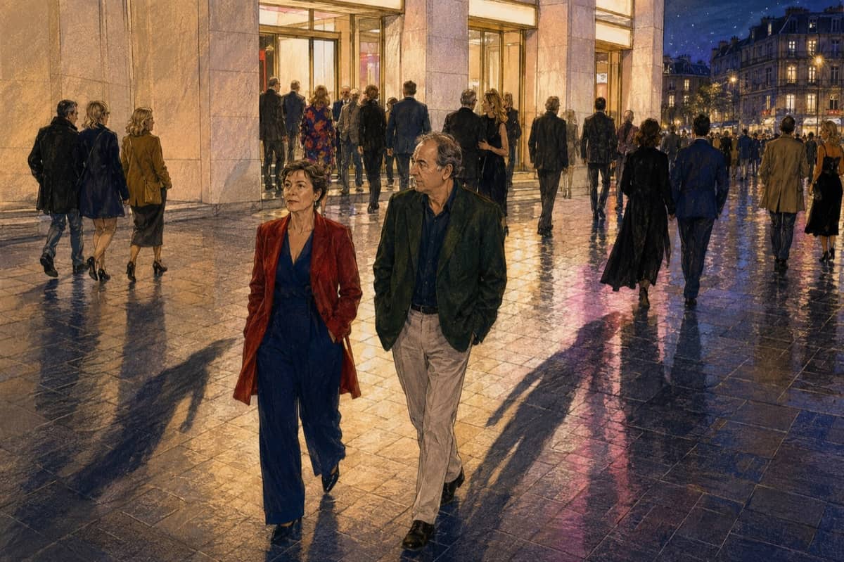 Illustration de la lettre « L’amant(e), l’ombre qui plane sur le couple »