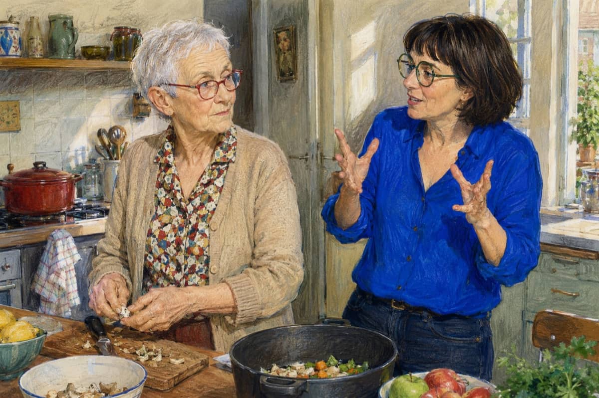 Illustration de la lettre « Tenir de sa mère… ou pas »