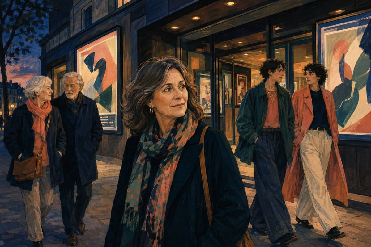 Illustration de la lettre « Tous les garçons zé les filles de mon âge »