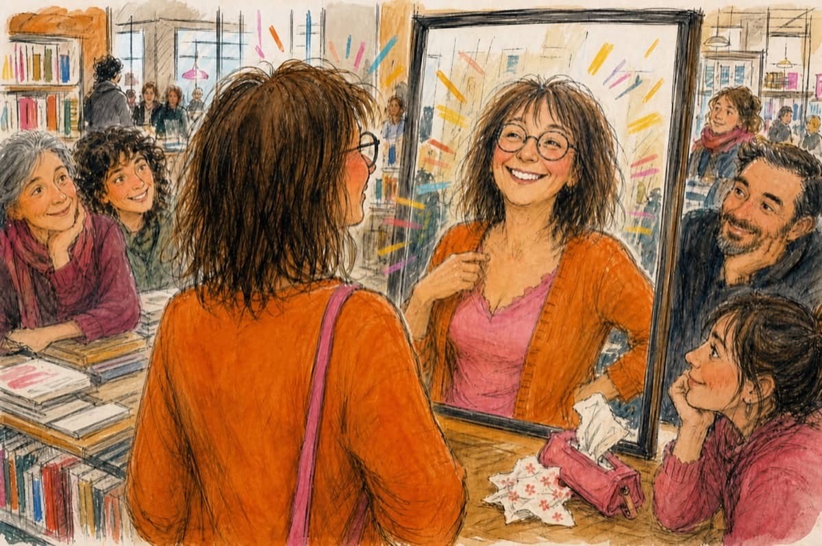 Illustration de la lettre « Qu’est-ce qu’on voit vraiment de vous ? »
