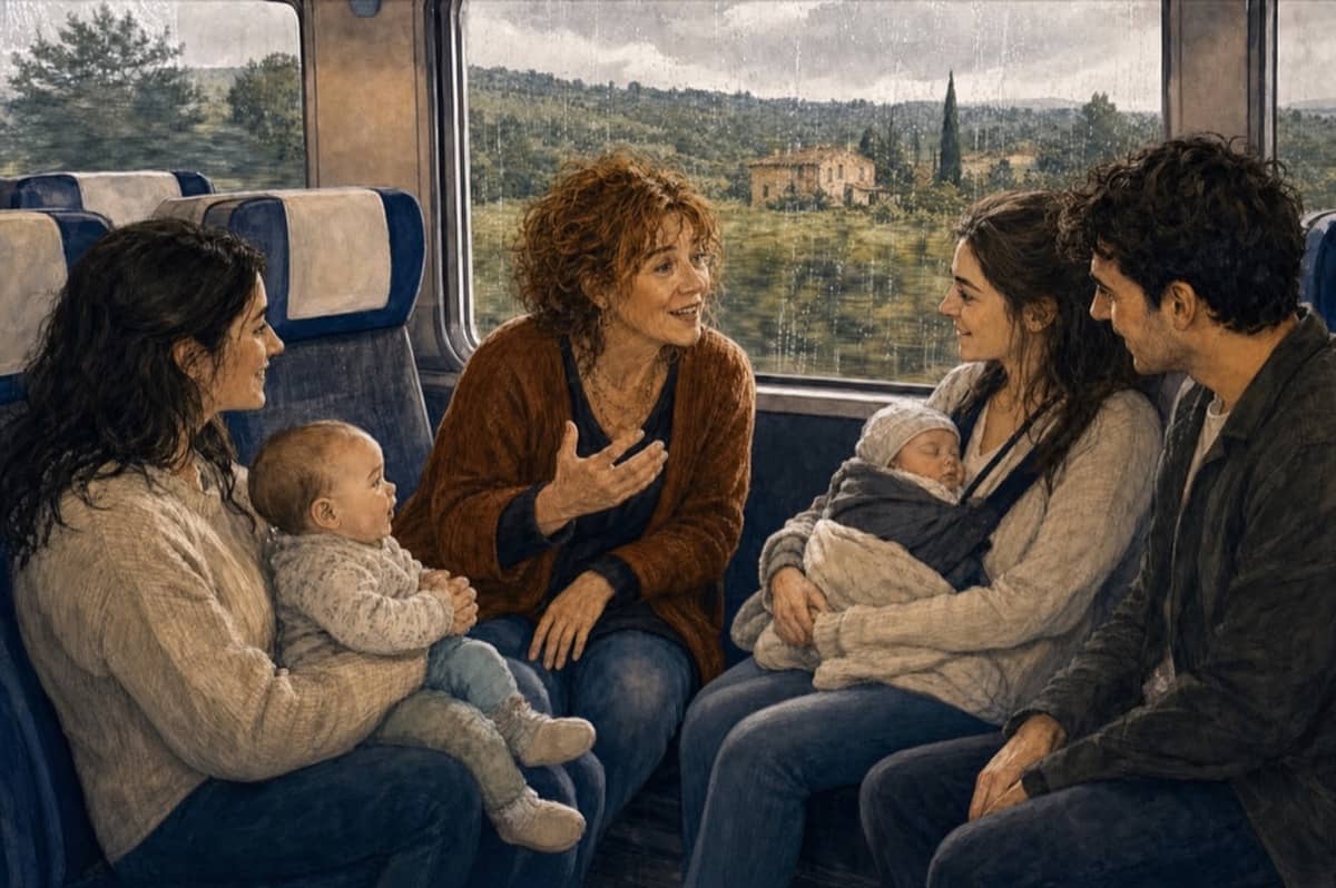 Illustration de la lettre « Allers-retours »