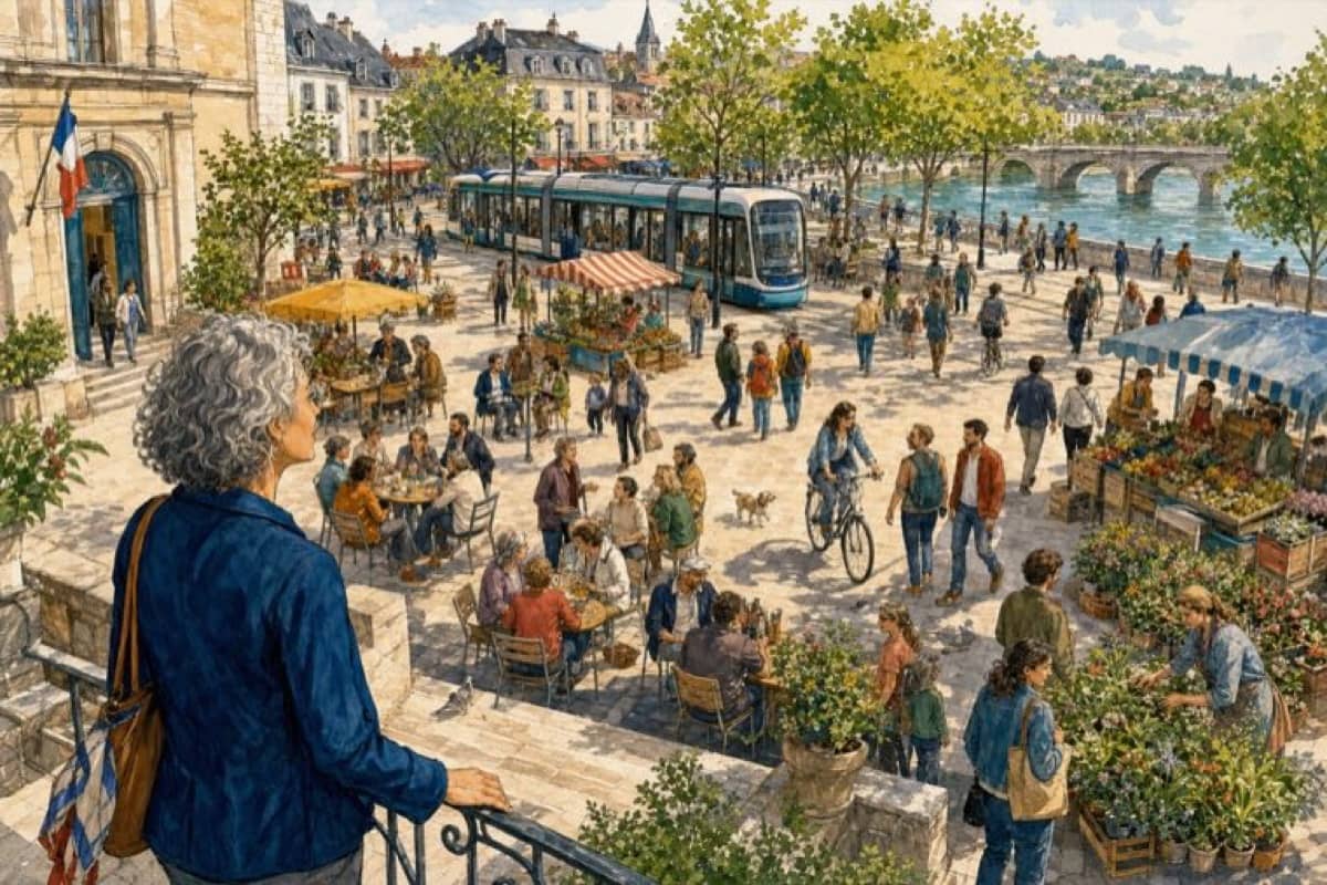 Illustration de la lettre « Changeons-nous un peu les idées »