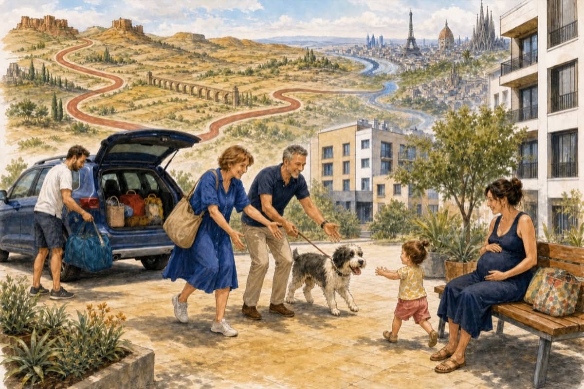 Illustration de la lettre « Olivia again »