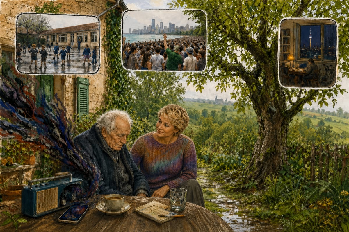 Illustration de la lettre « Retour à la vie sauvage »