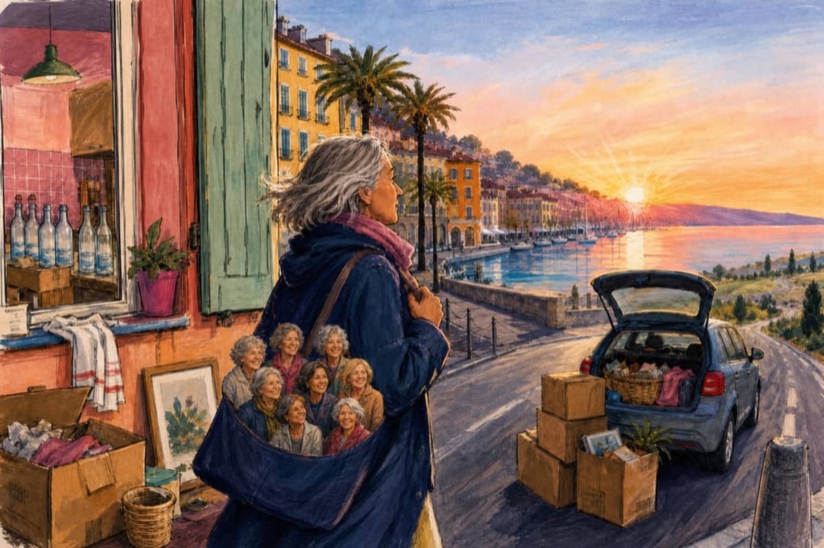 Illustration de la lettre « Nice et bien plus »