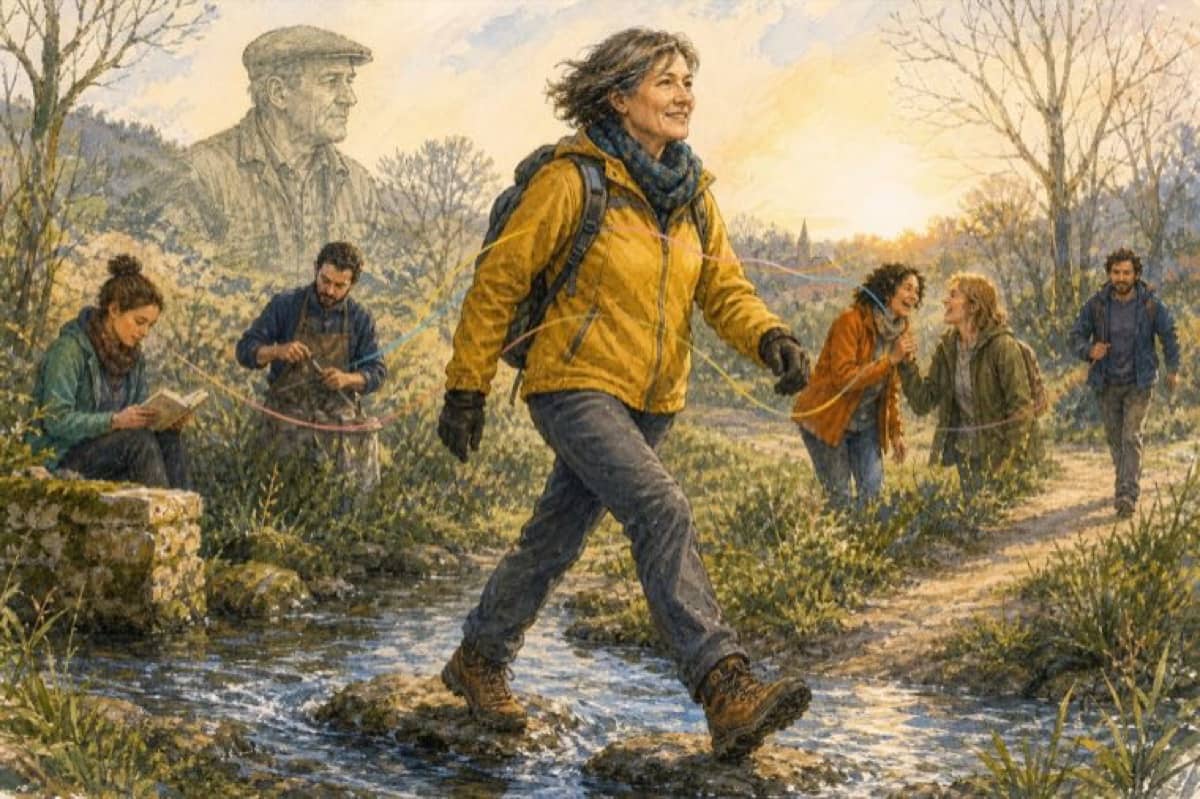 Illustration de la lettre « Il est parti... mais où ? »