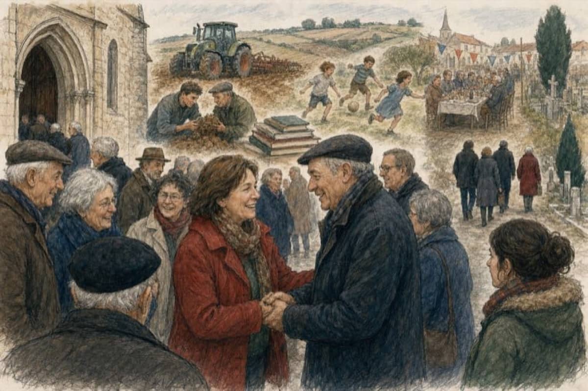 Illustration de la lettre « Le tralala des funérailles »