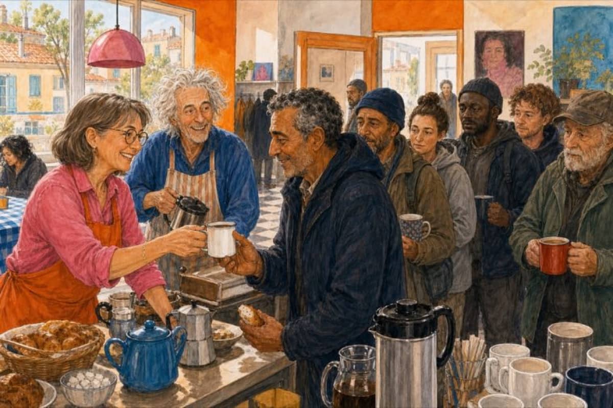 Illustration de la lettre « Sourire »