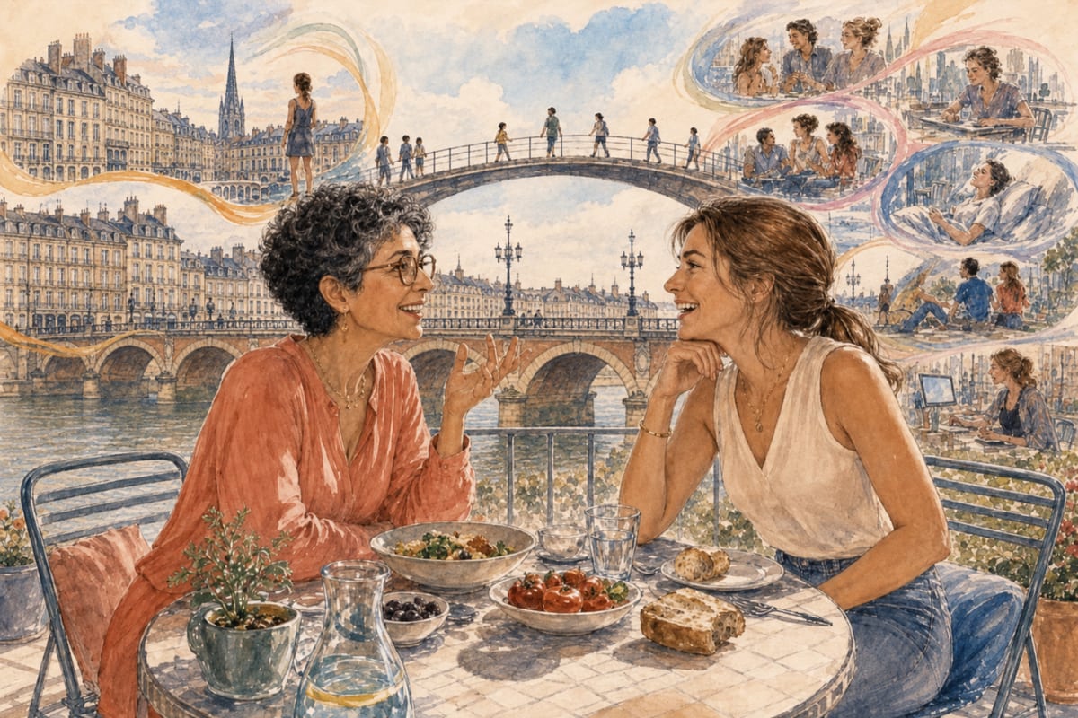 Illustration de la lettre « Those good kids »