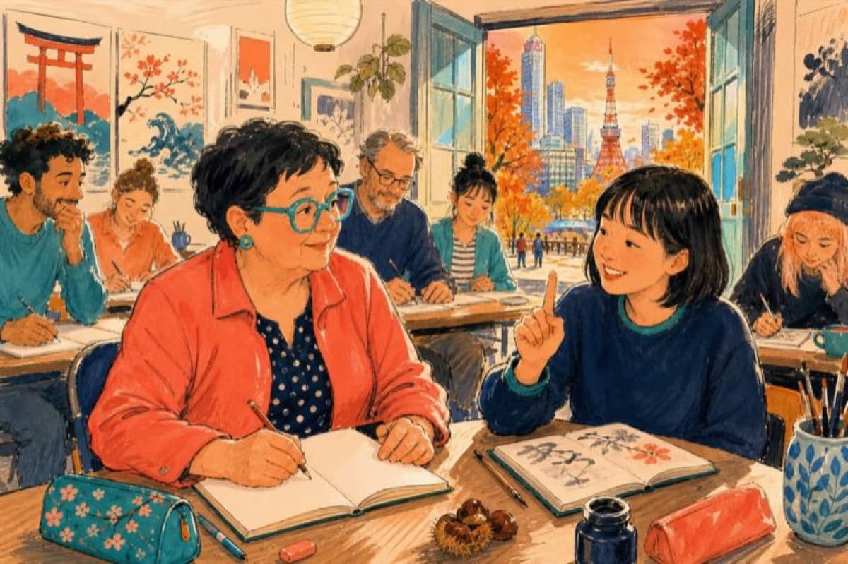 Illustration de la lettre « Leçon du jour »