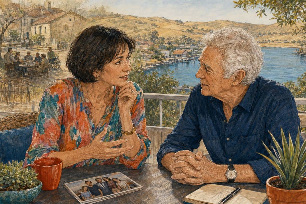Illustration de la lettre « From Discovery Bay »
