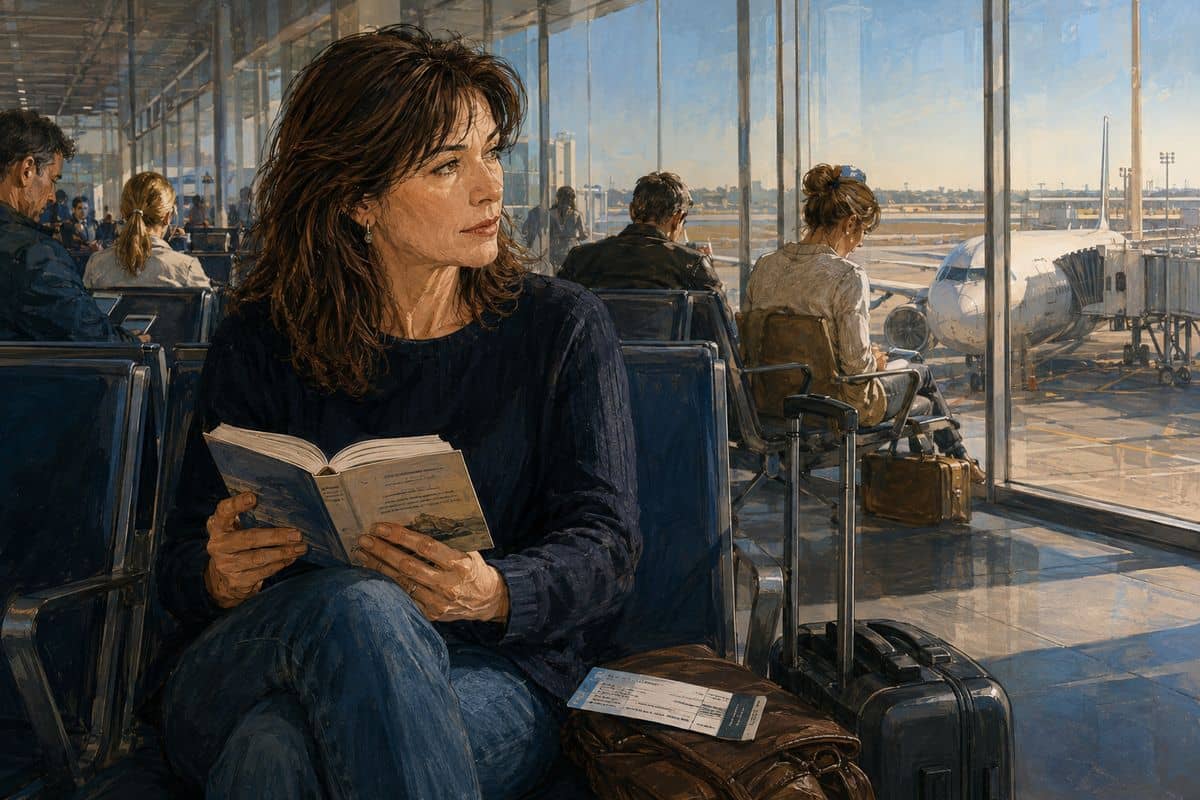 Illustration de la lettre « Le retour »