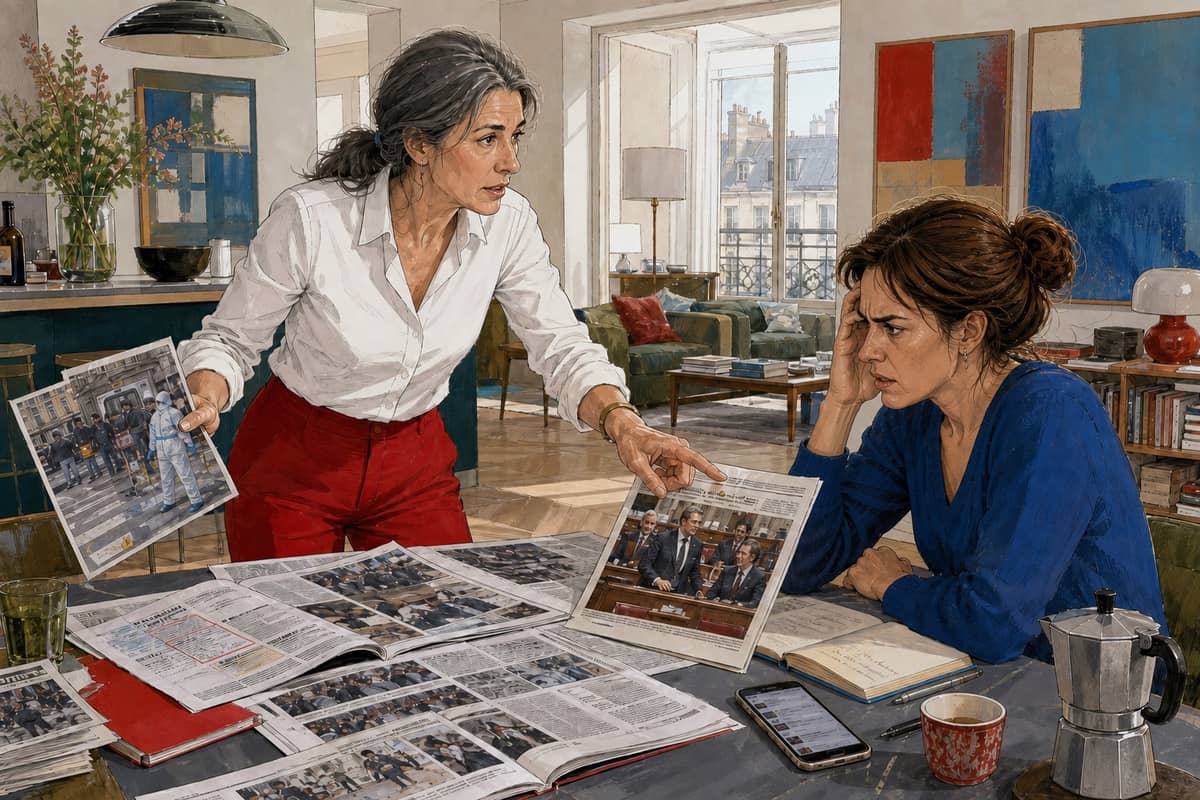Illustration de la lettre « Quand la presse oppresse »