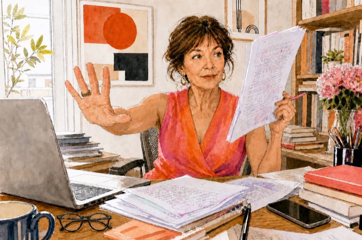 Illustration de la lettre « C’est moi qui commande ! »